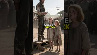 He Bought Three Girls at an Auction—But What He Did Next Shocked the Entire Town #wildwest  #western