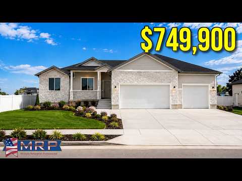 New Build in Syracuse, Utah With No HOA, 1 Minute From Costco: $749K Home Tour