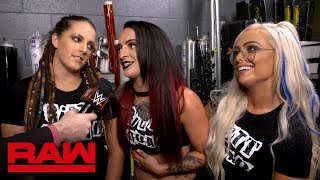 The Riott Squad Welcome The Bella Twins To Monday Night Riott Raw Exclusive, Aug. 27, 2018