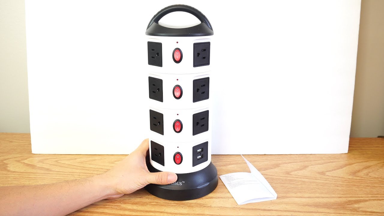 Uninmstar Passus Tower Socket Outlet Expander Surge Protector Review