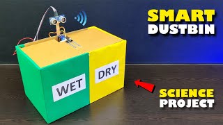 How To Make Wet And Dry Waste Management Project Smart Dustbin Automatic Dustbin Arduino