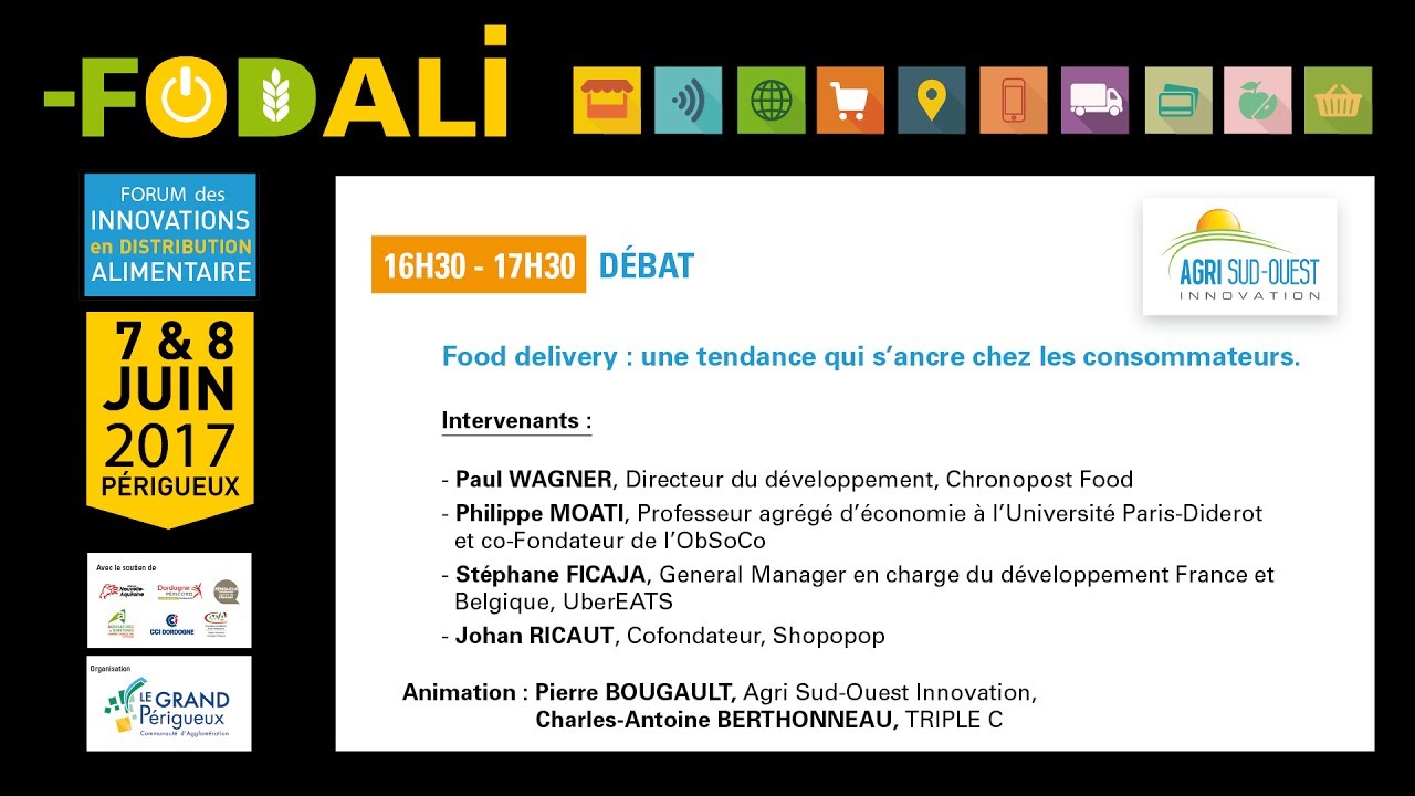 Débat 4 - Food delivery : une tendance qui s’ancre chez les consommateurs - YouTube