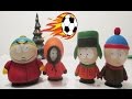 Cartman & Kenny Vs Stan & Kyle - South Park Stop Motion Football game