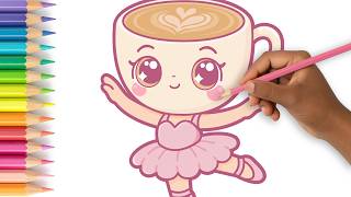 Cómo Dibujar A Ballerina Capuchina Kawaii