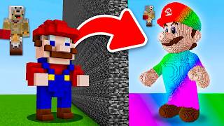 J'ai Triché avec le //MARIO en Build Battle Minecraft