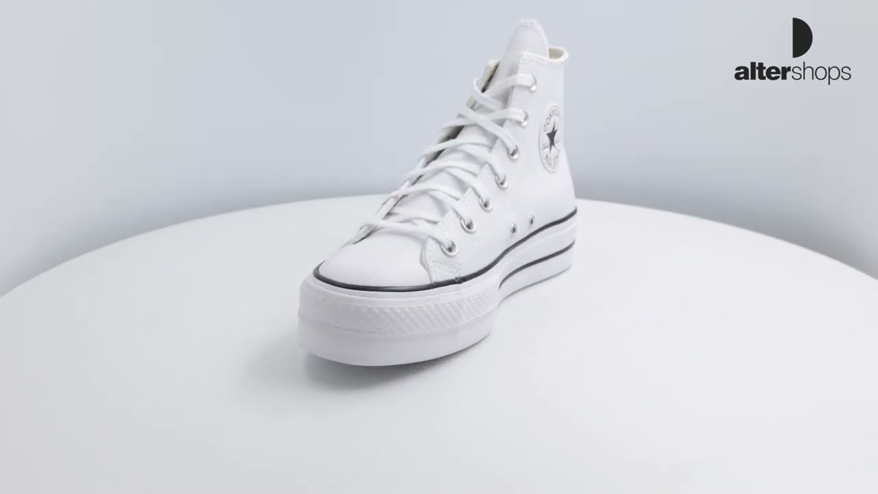 Converse CHUCK TAYLOR LIFT HI LEATHER Λευκό 561676C SS24