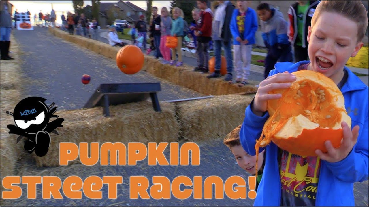 Pumpkin Street Racing!