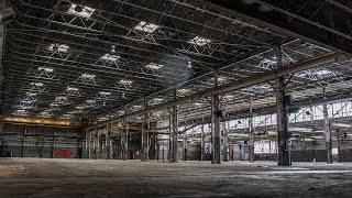 Exploring an Abandoned Trucking Complex Full of Machinery