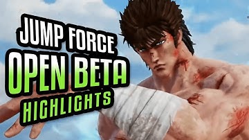Jump Force Open Beta Session 1 Highlights