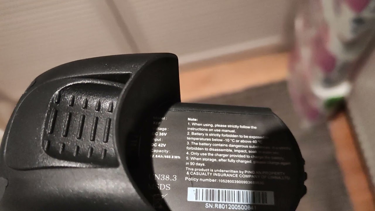 HX X8/Turboant X7 Pro Genuine 12.8AH Battery 