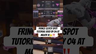 04 MAJOR IV FRINGE GLITCH SPOT TUTORIAL.