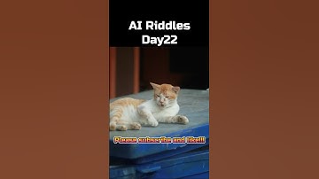 [Day22]AI Riddles🤖#chatgpt4o #AIRiddles #riddles #AIRiddlesDay22#singularity #business #SmartWork