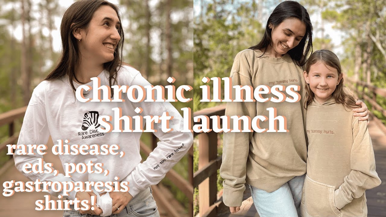 chronic illness embroidered shirt sale! | chronically ill small business owner