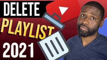 How to delete playlists on YouTube 2021 | Phone or Computer