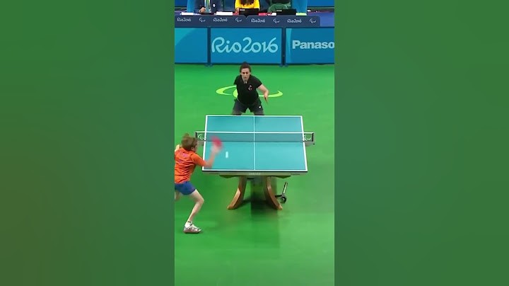 C’est l’effet Para tennis de table ! 🏓Des athlètes qui vous surprendront par leurs techniques !
