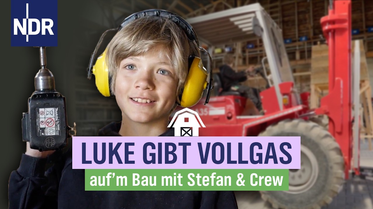 Mit 12 Jahren schon 20 Jahre Berufserfahrung | Auf'm Bau mit Stefan | Folge 8 | NDR
