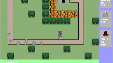 Weekend Tower Defense Flixel Rewrite - Now with status menus