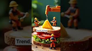 Today cheeze sandwich try it today prompt to video #ai #shortvideos #chatgpt #viral #viralvideos