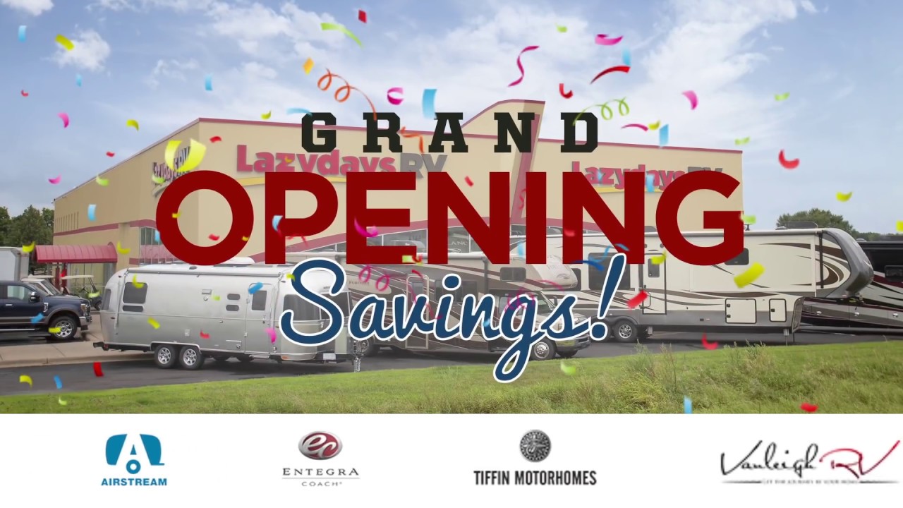 Lazydays RV Grand Opening Savings in Minnesota