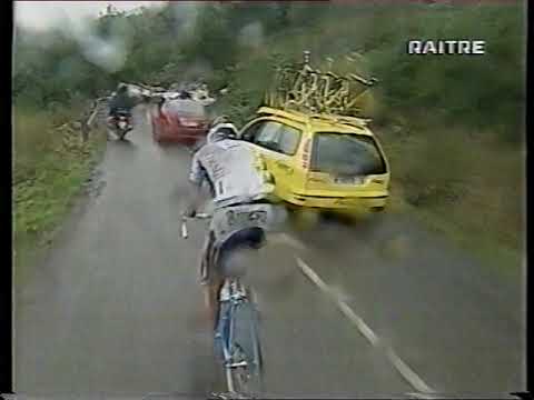Video Vuelta Espana 1999 8^ Leon - Alto de Angliru [J.Jimenez/P.Tonkov/R.Heras] RAI ITA