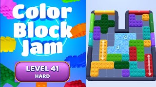 Color Block Jam Level 41 Solution Walkthrough