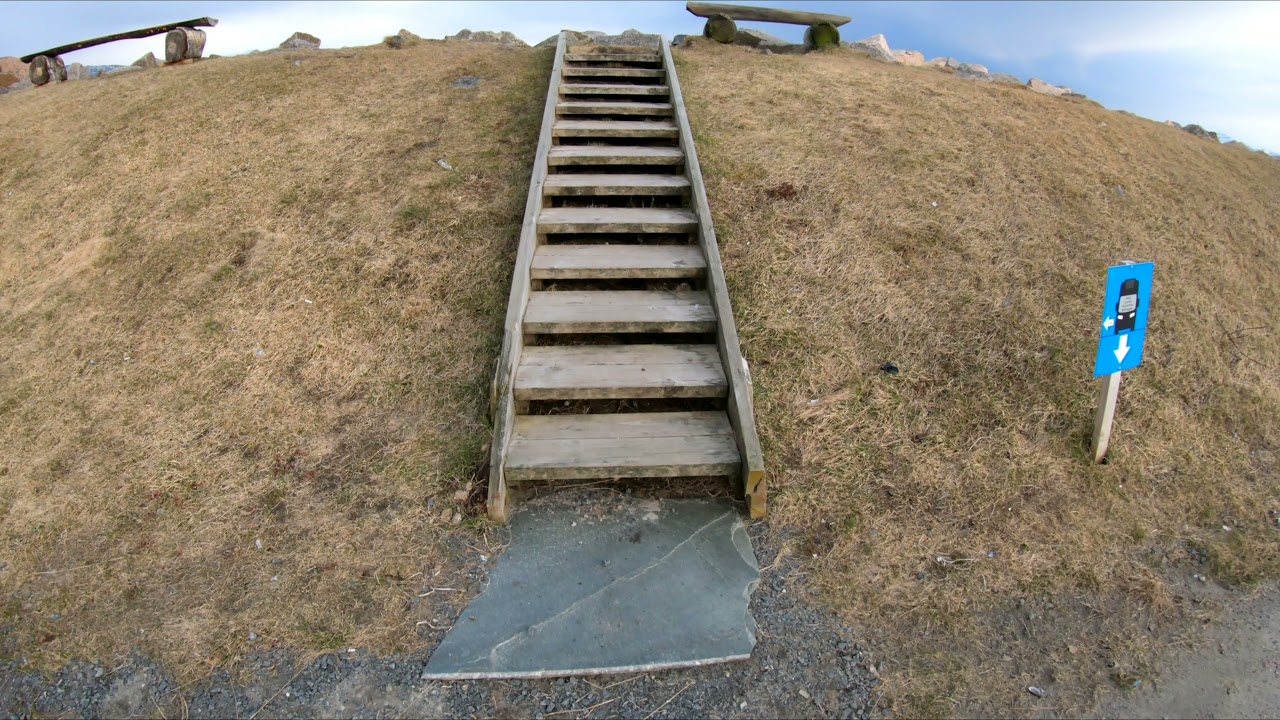 small walk in the costal village of Lødingen North Norway
