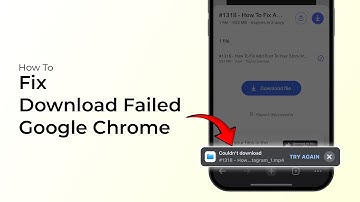 How To FIX Download Failed On Google Chrome!