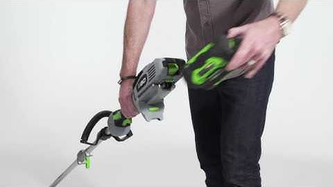 How to remove the remaining line on the EGO Power+ String Trimmer Rapid Reload Head