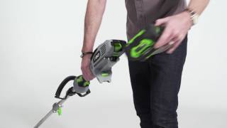 How to remove the remaining line on the EGO Power+ String Trimmer Rapid Reload Head