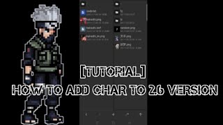 Tutorial How To Add Chars In Tceam 2.6 Android