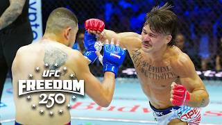 Veja os melhores momentos da vitória de Diego Lopes na Casa Branca | UFC Freedom 250