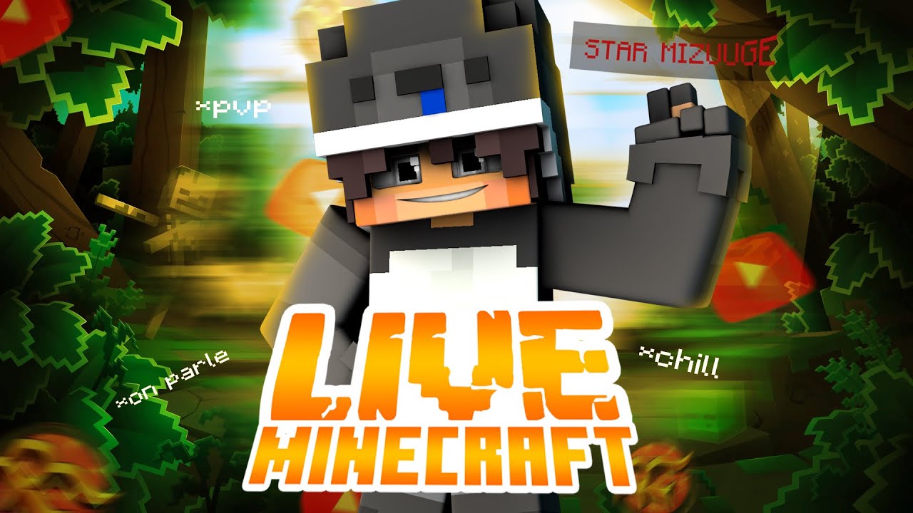 [LIVE MINECRAFT] ON JOUE SUR RINAORC + GRADE YOUTUBEUR !