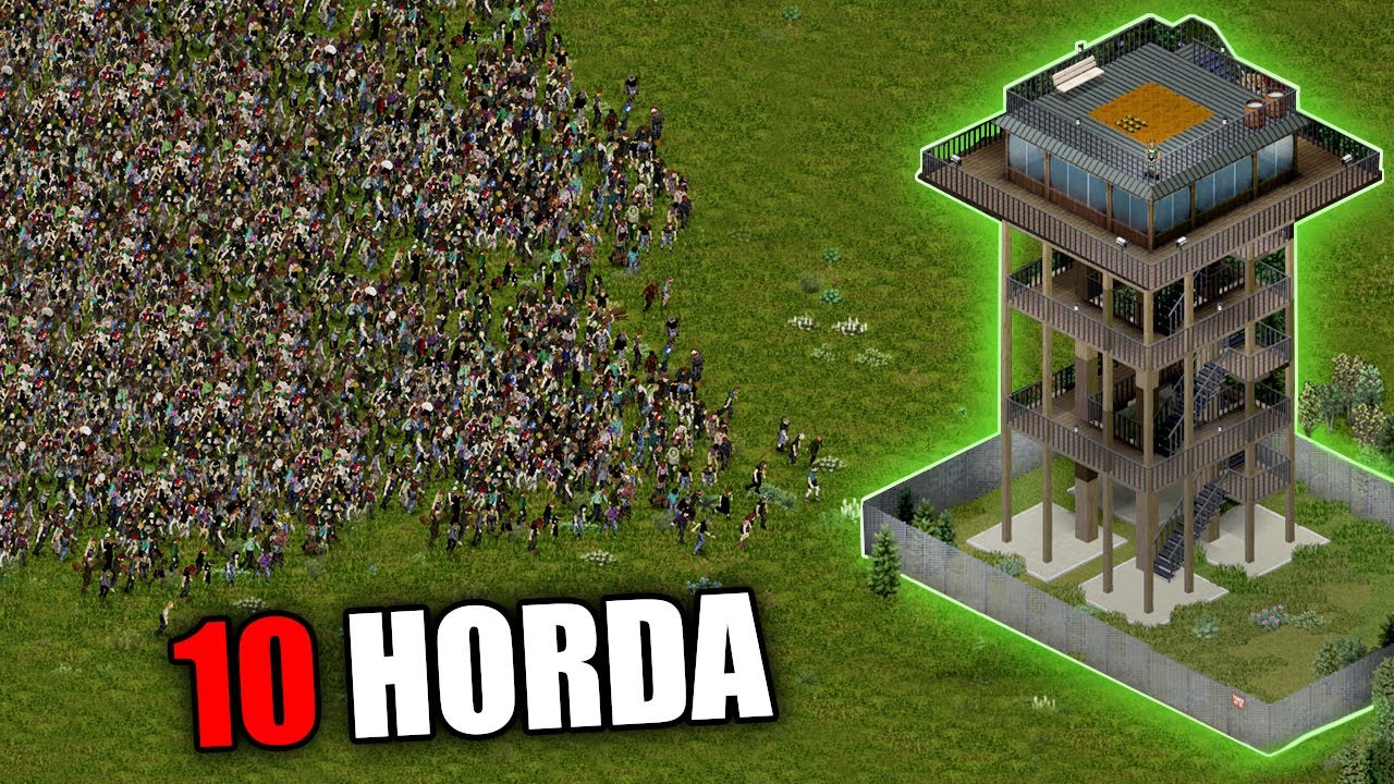 Jak długo przeżyję w WIEŻY STRAŻNICZEJ w Project Zomboid?