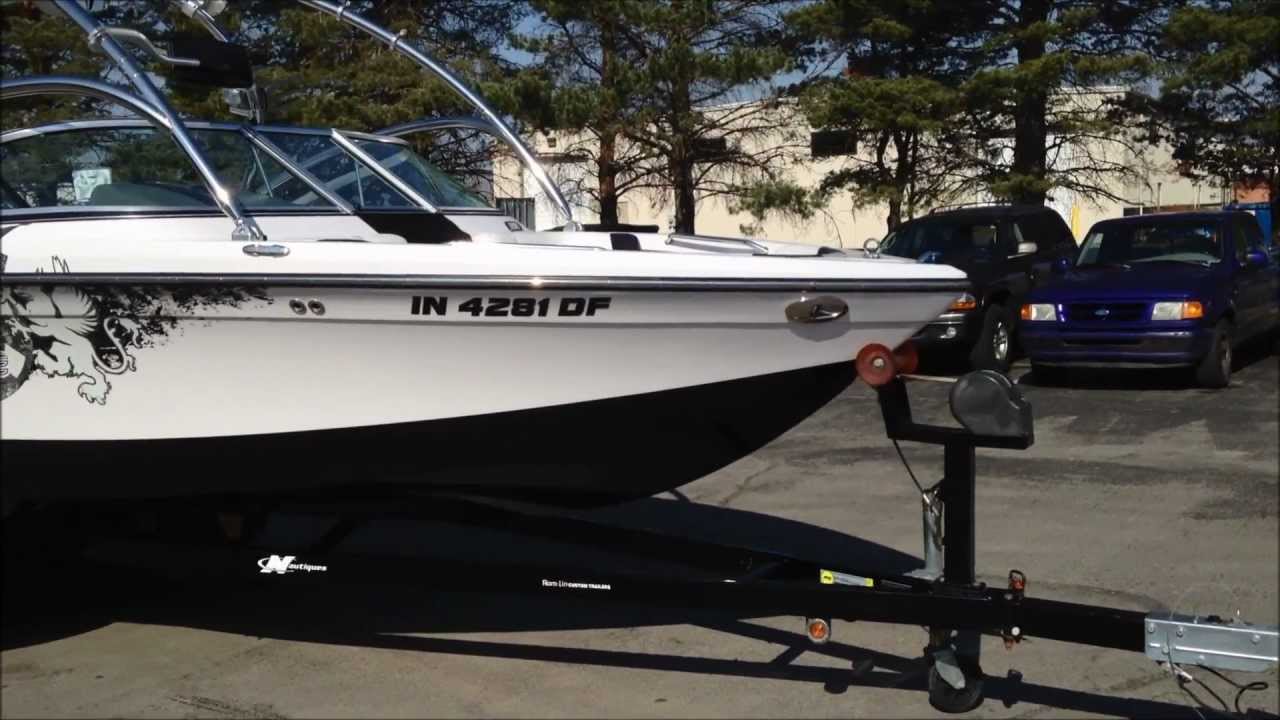 2008 Super Air Nautique 230- Silver Cloud/ Onyx Black Walk Around