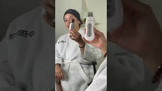 Some tips when using ultrasound skin scrubber Zemits Skin Expert ⚡️ #Shorts