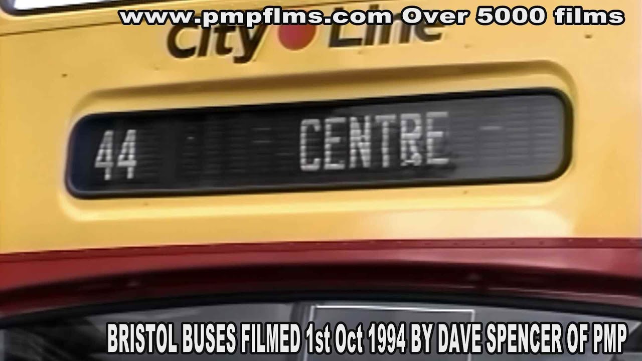 BRISTOL BUS FILMED 1st Oct 1994 BY DAVE SPENCER OF PMP