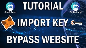 Import StableFund Private Key to MetaMask & Bypass the Website to Interact Directly with Contracts.