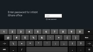 1- infobit-iShare: How to connect your WiFi internet screenshot 4