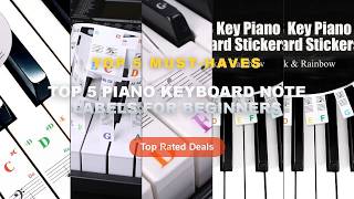 Ultimate Guide to the Best Top 5 Piano Keyboard Note Labels For Beginners - 88/61 Key Silicone Piano