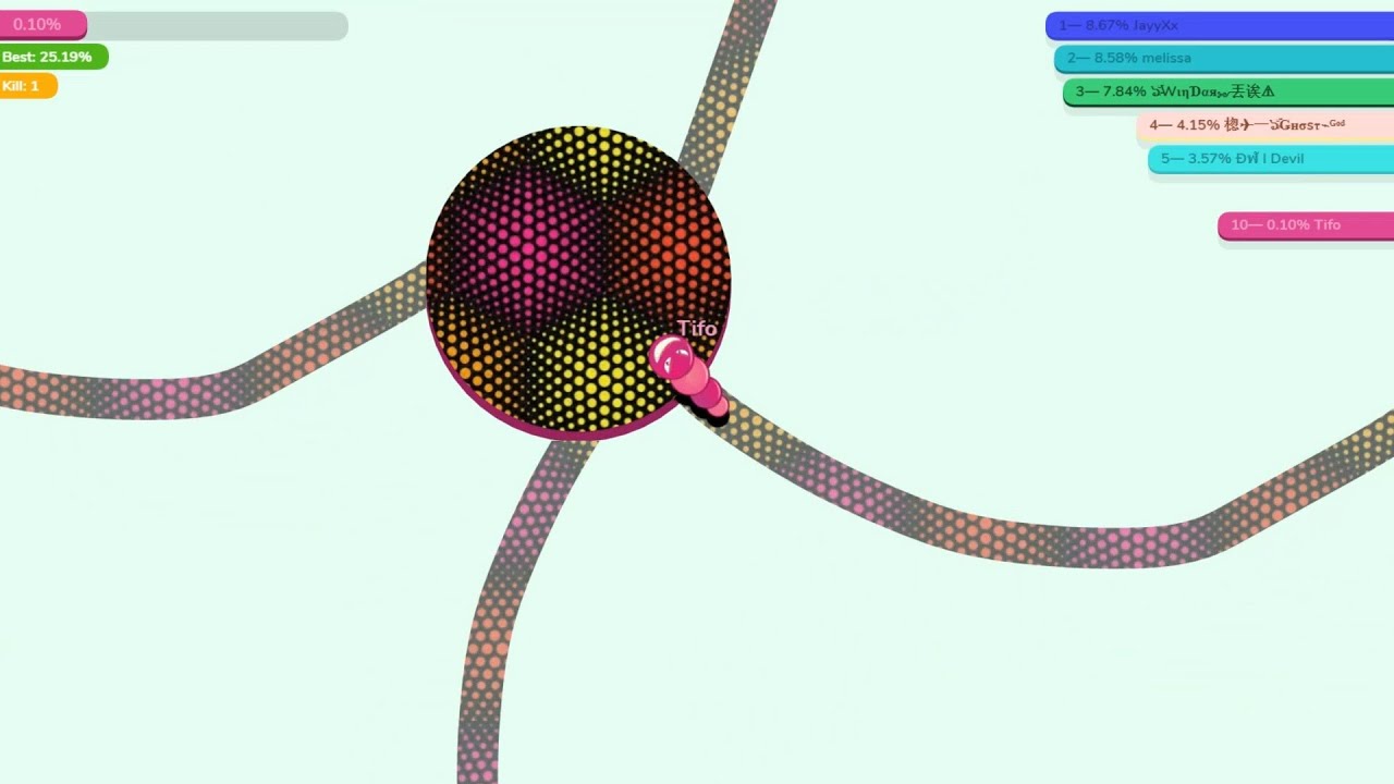 Paper.io 3 Map Control: 100.00%