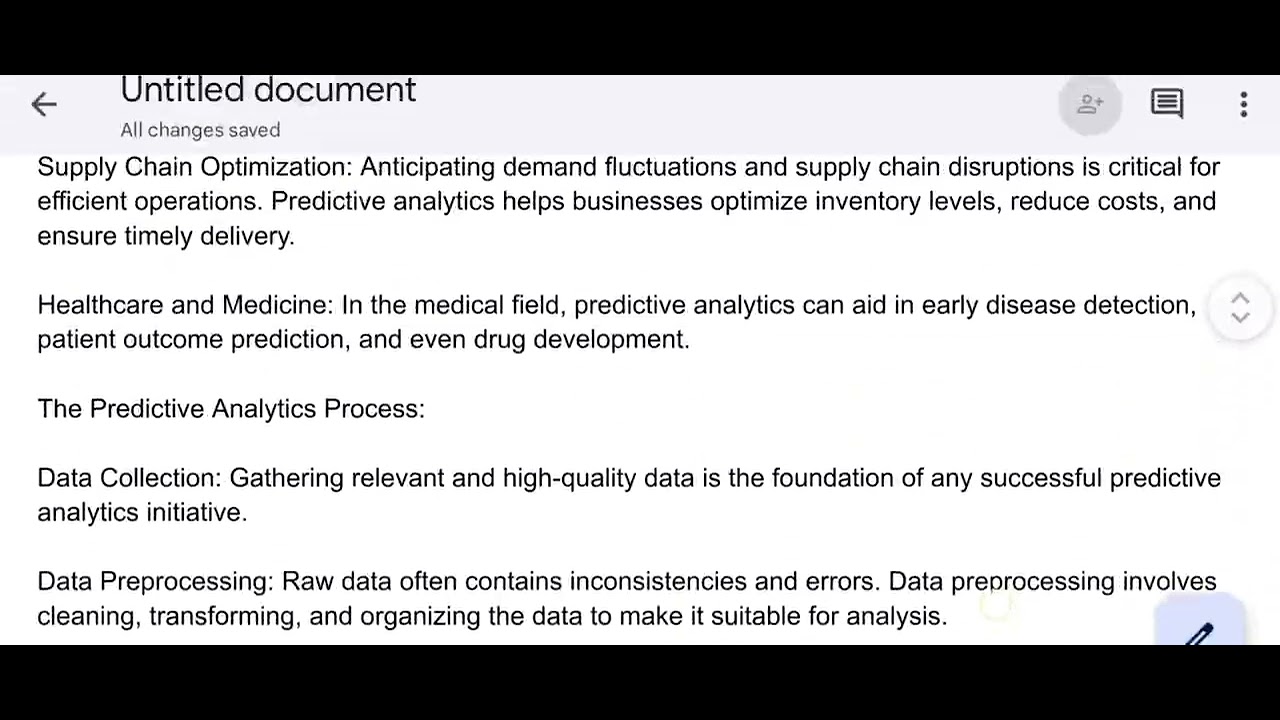 Unleashing the Power of Predictive Analytics   From Insights to Actions