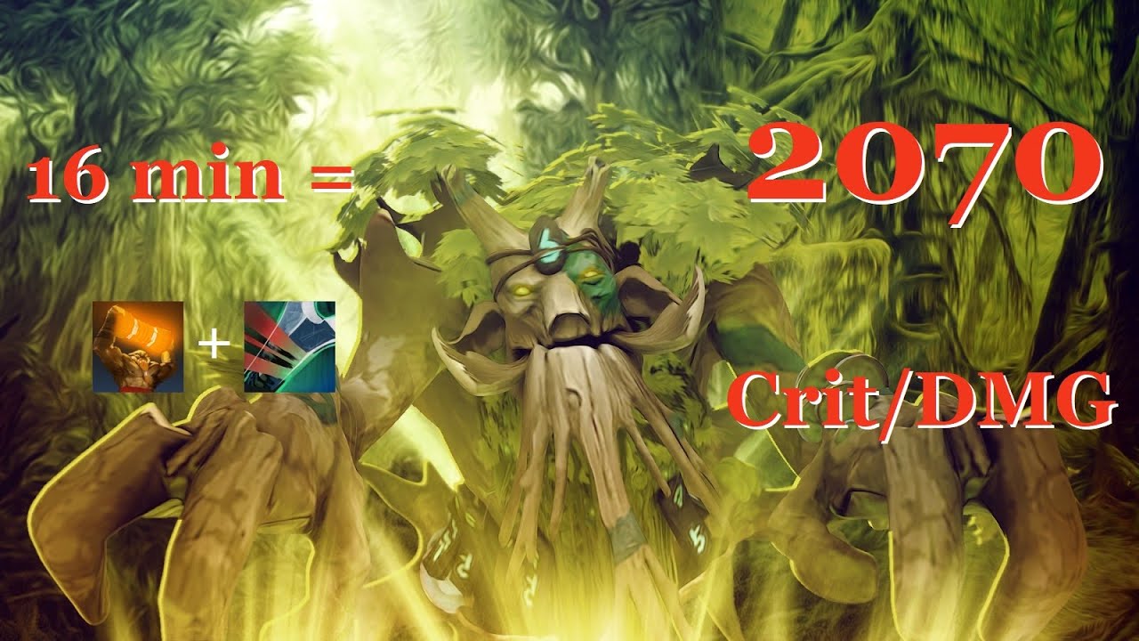 Treant Protector - One Hit Kill - OP Build Ability Draft Dota 2