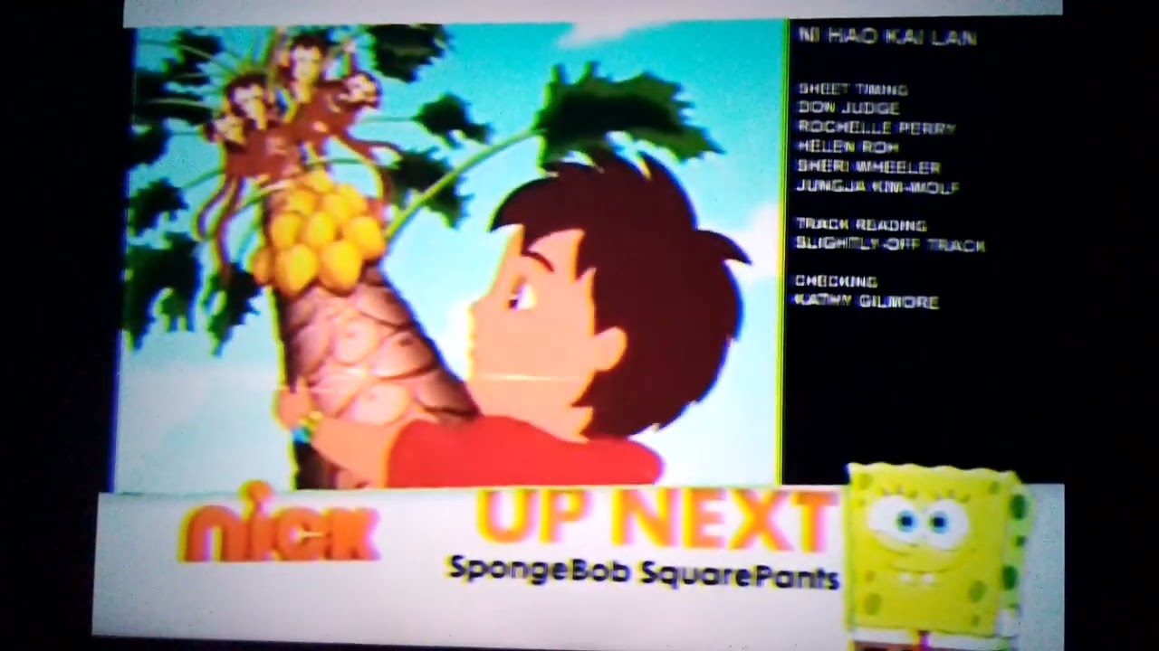 Posmeda - Nick Jr Playdate Split Screen Credits (August 1, 2013)