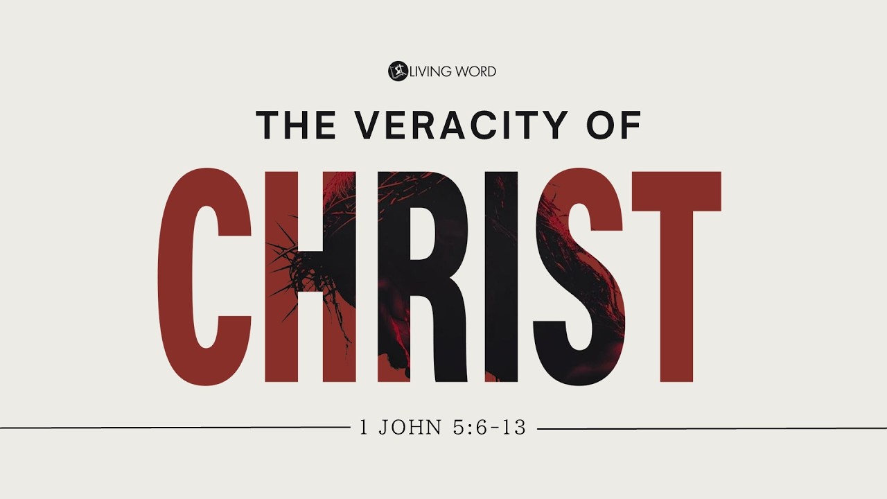 "The Veracity Of Christ" (1 John 5:6-13) Pastor Mel Caparros May 3, 2026 Sunday Service
