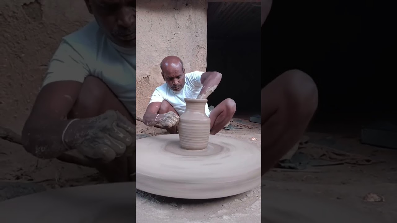 🥗Ancient Pottery Making Wheel 🥘 || 