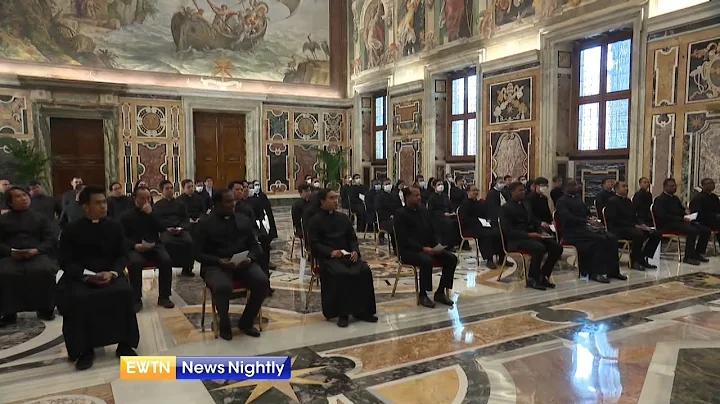 Pope Francis Meets with the Pontifical Filipino Co...
