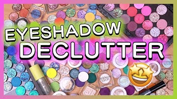 Brutal Eyeshadow Collection and Declutter - Part 2 (the hardest one yet!!)
