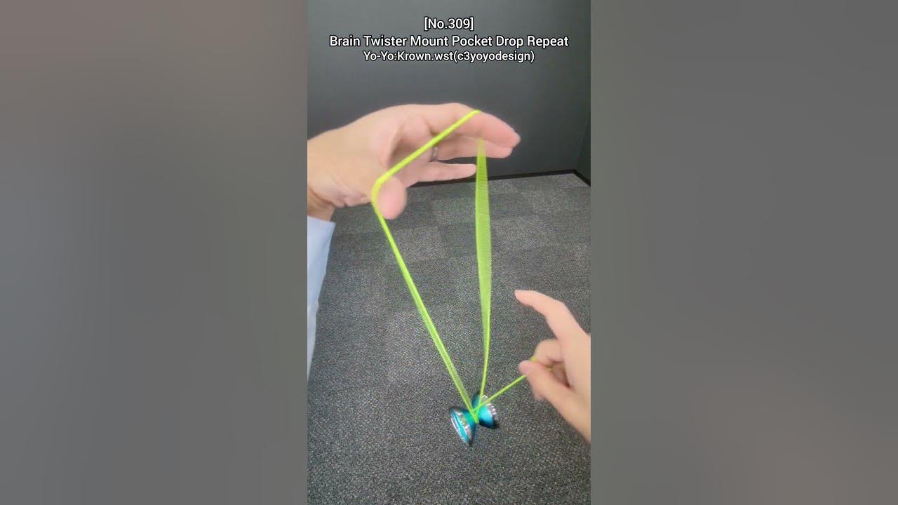 [No.309]🪀Today's YoYo Trick & Tutorial Brain Twister Mount Pocket