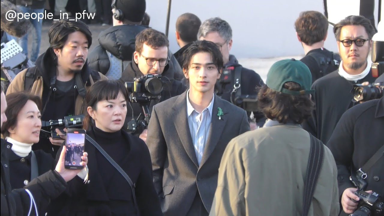 Yokohama Ryusei 横浜流星 - Dior Menswear Fall/Winter fashion show in Paris - 19.01.2024