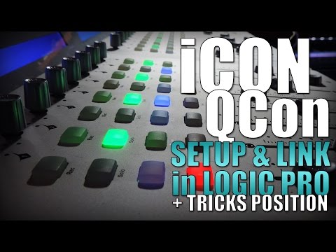 iCon QCon Pro / QCon Ex installation et linkage dans Logic Pro 8, 9, X : Tuto FR